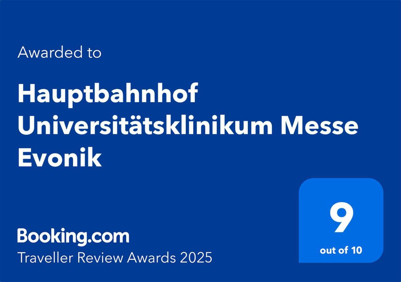 אסן Hauptbahnhof Universitaetsklinikum Messe Evonik מראה חיצוני תמונה